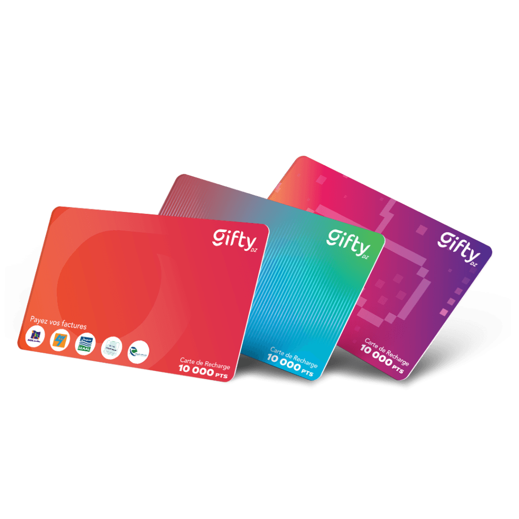 carte de recharge gifty